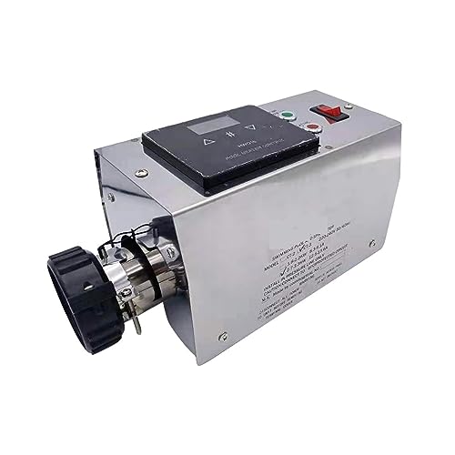 Induction Heater, Heater Pool 3KW Electric Water Adjustable Thermostat Suitable For Swimming Spa Hot Home Outdoor School for Rusty Screw