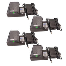 Pack of 4 BTR-08 Battery with Charger for Fujikura BTR-08 Battery for Fusion Splicer FSM-60S 18S 60R Equipment(13.2V 7800mAh)