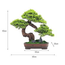 YXIANG56Q Fake Plants High-end Simulation Greenery Bonsai Ornaments Simulation Tree Entrance Living Room Liquor Cabinet Side a Few Ornaments Artificial Bonsai Bonsai Tree
