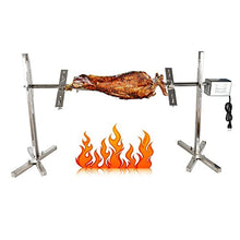 JYXYXSCP 53 Inch Electric Barbecue Grill Kit, Outdoor Barbecue Tools Portable Large Barbecue Fork, Barbecue Pole, Picnic