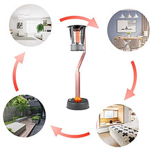 Outdoor Portable Patio Heater,6kW Garden Gas Heater,Height Adjustable,360° Heating,for Indoor,Weddings,Parties,Commercial Use.