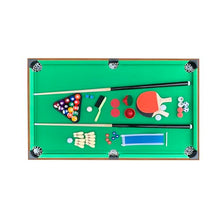 KICK Pentacle 55" 5-in-1 Multi Game Table Brown