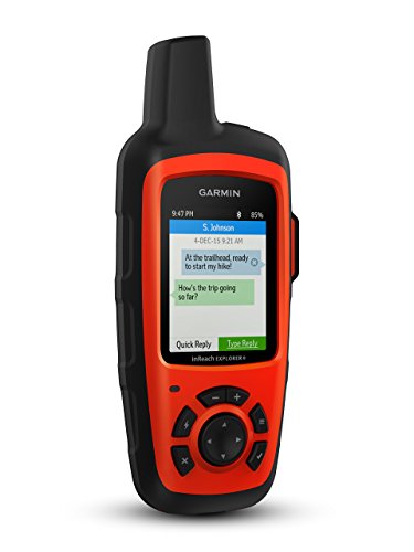 Garmin inReach Explorer+ Handheld Satellite Communicator with TOPO Maps and GPS Navigation Renewed