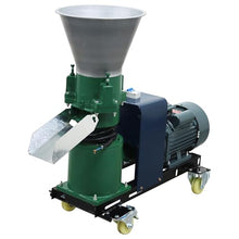 THUXEON 220V Feed Pellet Machine Chicken Feed Pellet Mill Machine with Three Head Pressure Roller Output 120-150Kg/h Animal Food Maker 4.5KW Feed Granulator 10MM