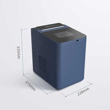 TEDILUVI Electric Ice Machine Maker Bullet Cylindrical Cube Making Countertop for Home Commercial Small Milk Tea Shop