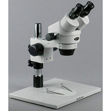 AmScope Professional Binocular Stereo Zoom Microscope 7x-90x White