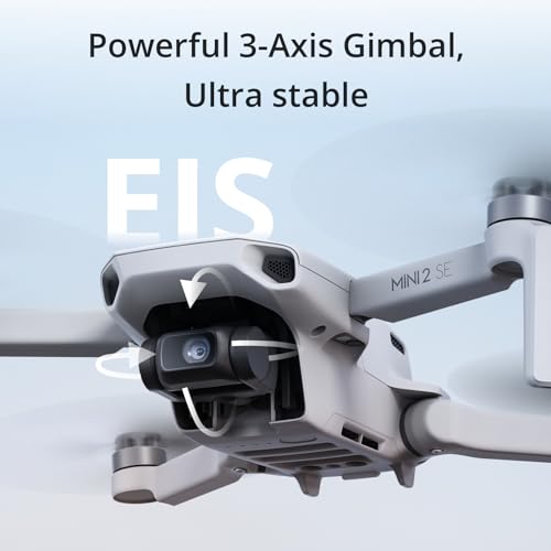 DJI Mini 2 SE Fly More Combo Drone Renewed Gray
