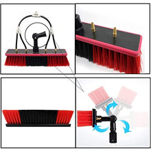 Telescopic Solar Panel/Photovoltaic Panel Cleaning Brush, Cleaning Kit for Conservatory Roof, Window Cleaning Pole with 55cm Brush Head, 3.6m-10.8m Water Brush 5.4m/18ft