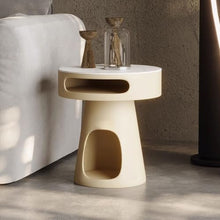 Chicken Couch End Table Living Room Round Sofa Side Table Living Room Home Cream Style Slate Corner Table Art Bedside Table Corner Tables for Living Room