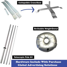 Generic Global Advertising Solutions Feather Flag Hardware Kit 14ft Pack 9