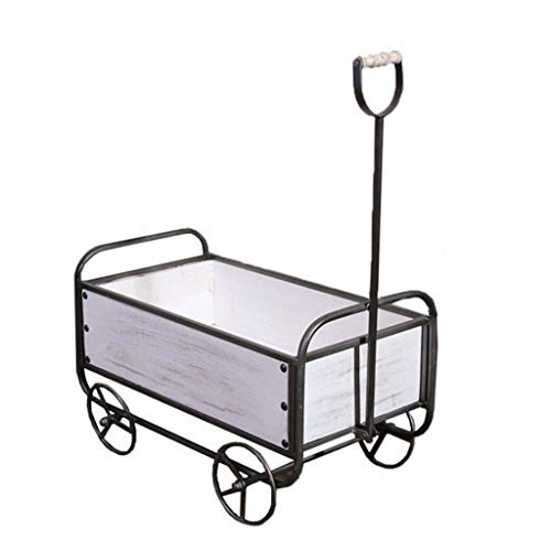 MIIKHI Plant Stand Plant Stand/Plant Display American Inrial Retro Flower Stand Personality Storage Cart Home Garden Flower Stand Decoration Ornaments Indoor Flower Pots St