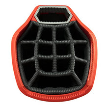 Sun Mountain Mens 2022 C130 Golf Cart Bag Carbon-Inferno Orange