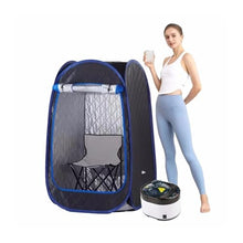 1500W 4L Portable Sauna Tent Steamer Folding Chair Set Remote Control