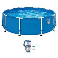 10ft x 30in Outdoor Activity Round Frame Above Ground Swimming Pool Set