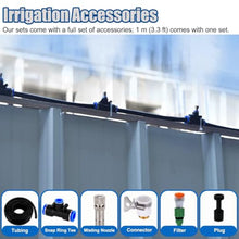 Drip Irrigation System Kit for Roof Heat Dissipation, Automatic Greenhouse Watering Equipment for Chicken/Horse Stalls, Lawn Sprinkler Misting