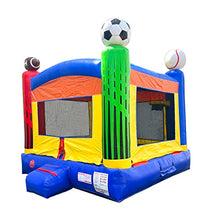 Pogo Bounce House Crossover Deluxe Sports Inflatable Bounce House