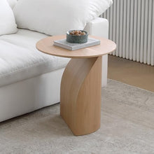 Nightstand Sofa Table 55x57cm Living Room Home Decoration Side Table, Modern Special-Shaped Creative Storage, Balcony Leisure Bedroom Bedside