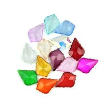 Chandelier Crytal Charming 38mm/50mm Mixed Color Maple Leaf Shape Pendants Crystal Glass Hanging Drop Suncatchers Chandelier Prism Pendants - (Color: 50mm 300pcs)