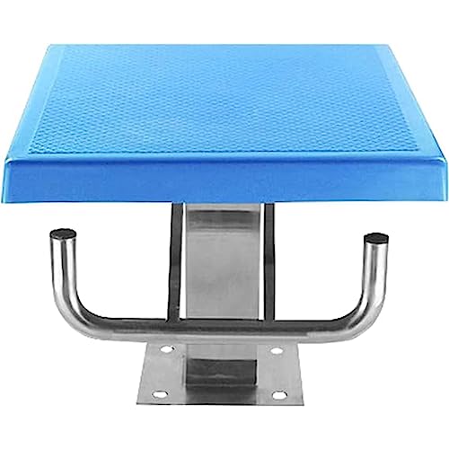 TREEYX Swimming Pool Diving Board,Heavy Duty Stainless Pool Diving Boards Piscine Compétition Diving Platform Load 220lbs (B)