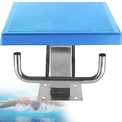 TREEYX Duty Pool Diving Board, Pool Diving Boards,304 Stainless Steel, with Stainless Steel Base,Indoor Outdoor Pool Diving Board (B)