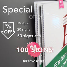 SPEEDYORDERS 20QTY Custom Yard Signs With Stakes, Double Sided, Personalized Printed, Full Color, Design Your Own, 18x24 Inches, Plastic, Plant Theme