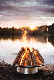 Fire Pit Art BV58 Bella Vita Fire Pit NG, Metal