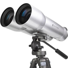 BARSKA Encounter 20x40x100 Waterproof Jumbo Binoculars with Hard Case Silver