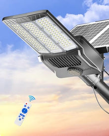 Gefolly SL-17000W Solar Street Lights Outdoor, Commercial Parking Lot Light