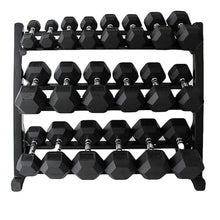 BBRUN Dumbbell Weight Sets with Rack 550 lbs Black