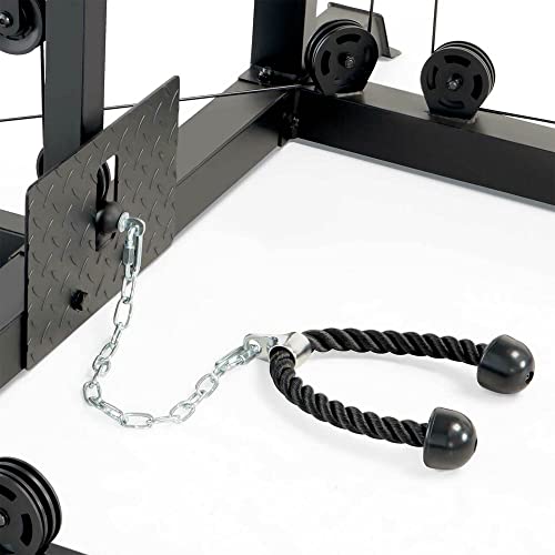 MARCY Smith Machine Multi Purpose Training Cage White