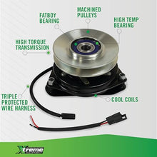 Xtreme Outdoor Power Equipment X0934A PTO Clutch Compatible with/Replacement for John Deere 355D, GX355 Lawn and Garden Tractor AM128415, AM131788, MA-GT-JD23BFD 1/2" or 5/8" Belt Width