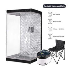 ZDGsrgWRG 4L Portable Folding Personal Steam Sauna Tent Set Remote Control