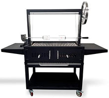 SDI Factory Direct Outdoor Argentine Grill Santa Maria Charcoal Wood BBQ Spit Roaster Stainless Steel
