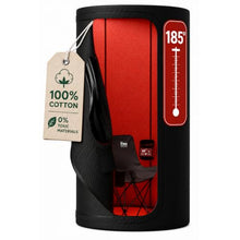 THE POD COMPANY Sauna Pod - Portable Personal Dry Sauna for Recovery & Wellness - for Athletes & Everyday Users - Includes Red LED Light, Heater & Foldable Chair - Hot Air Technology - Up to 185℉