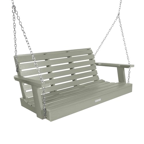 Highwood Weatherly Porch Swing, 4 Feet, Eucalyptus