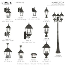 Livex Lighting 75478-14 Lamp Post Light Fixture, Textured Black