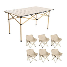 HYUIO Portable Picnic Table Set with Chairs for Outdoor Dining, BBQs, and Gatherings - Sturdy and Easy to Transport