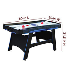 Hathaway Bandit 5-Ft Multigame Table Black