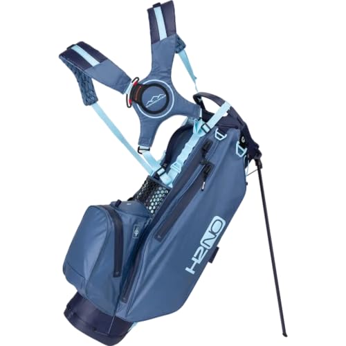 Sun Mountain H2NO 14-Way Stand Golf Bag - 240675 - Navy/Dusk/Breeze NAVY-DUSK-BREEZE