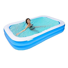 Swimming Pool for Kids, Swimming Pool Oversize Design 1-6 People Use, Pools for Kids and Adults Diameter 305x183x50cm Family Playing Water