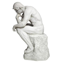 Design Toscano KY1335 Rodin's Thinker Man Statue, Estate, 25 Inch, Polyresin, Antique Stone
