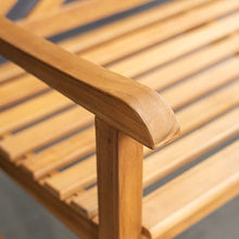 Cambridge Casual Teak Costa 4-Foot Outdoor Garden Bench, Solid Wood, Weather-Resistant Patio Furniture for Outdoor Seating Area, Garden Benches for 2 Seater