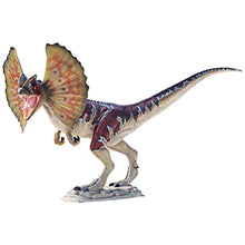 Design Toscano Jurassic-Sized Dilophosaurus Dinosaur Statue Full Color