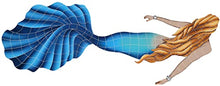 Artistry in Mosaics Mermaid Ceramic Pool Mosaic (24" x 60")