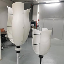 OLONETO 3000W Tulip Type Wind Turbine 12v 24v 48v Vertical Axis Wind Turbine Generator Kit Free Energy Windmill Wind Turbine Generator Wind and Solar Complementary Power Generation System(24V)