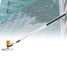 iumLeap Solar Panel Cleaning Tool, Built-in Brushless Motor, Single Head Automatic Water Supply Rotating Brush, High-Altitude Exterior Walls Cleaner(Powered-5.5m)