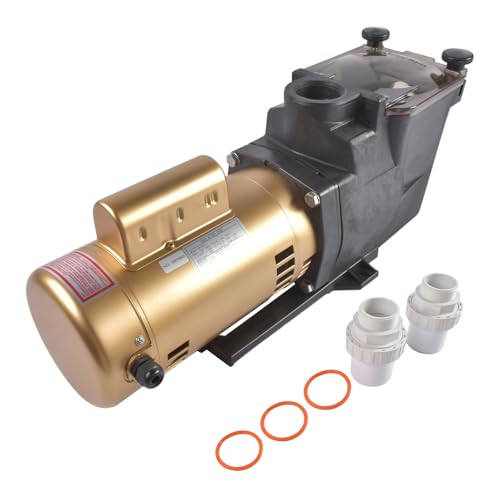115/230V Single Speed Super Pool Pump Motor 1.5HP for In-Ground Pool & Spas