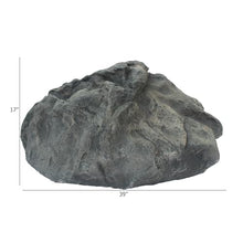 Gardenised Huge Decorative Outdoor Weather Resistant Faux Stone Realistic Sandstone Rock for Garden Patio & Landscape Lightweight Boulder Utility Cover for Lawn Yard Pond Park & Backyard, Jumpy