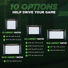 The Indoor Golf Shop DIY Golf Simulator Enclosure Black