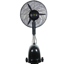 Pealihuy Industrial Misting Fan with Oscillating Cooling Mist Humidifier Height Adjustable 3 Speed Swivel Function Misting Cooling Fan for Home Office and Restaurant,65 CM